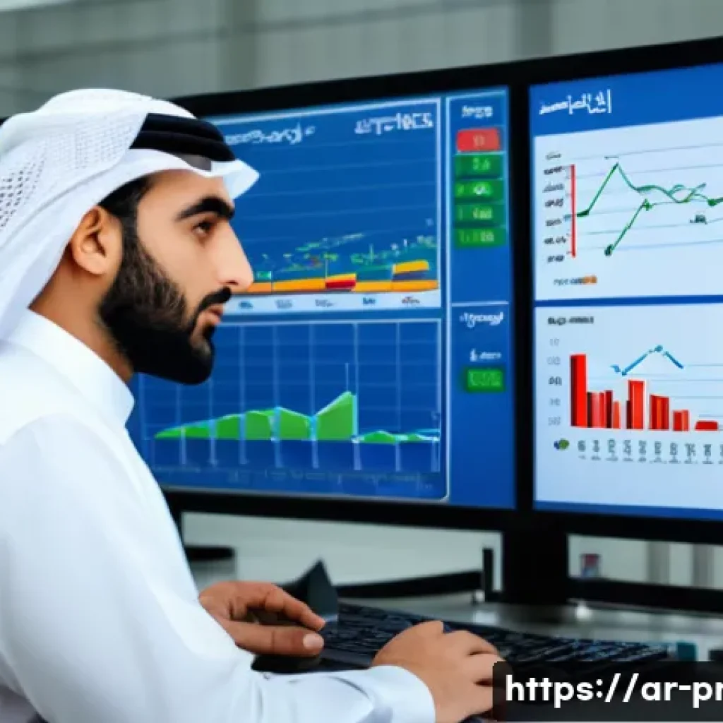 생산관리자가 알아야 할 원가 계산 기법 - A detailed professional office scene showing a Middle Eastern factory manager analyzing direct and i...