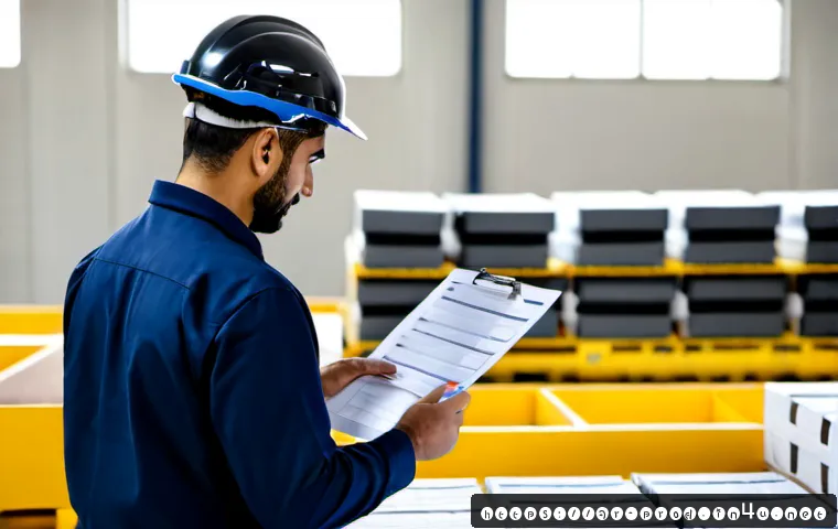 생산관리 실무에서 활용하는 체크리스트 - Photorealistic manufacturing floor in a modern Middle Eastern factory, Arab production manager weari...